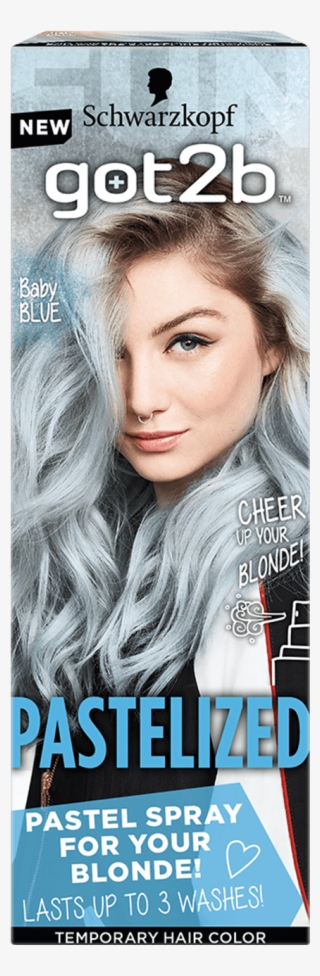 Got2b Color Com Pastelized Baby Blue - Schwarzkopf Got2b Hair Dye #4666886