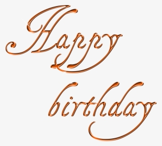 Happy Birthday Png 12, Buy Clip Art - Tulisan Happy Birthday Keren #4668609