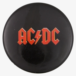 Ac Dc Red And Black Music Button Museum - Ac Dc Dirty Deeds Done Dirt Cheap Tê #4669898