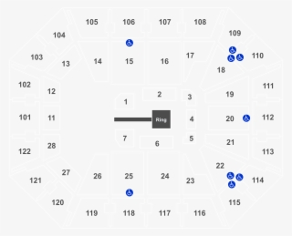 Legend - Mohegan Sun Arena Seating Chart #4672418
