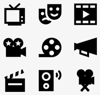 Cinema Elements - Date Time Venue Icon #4672844