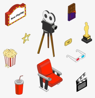 This Free Icons Png Design Of Cinema Paraphernalia #4673029