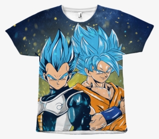 Goku & Vegeta Ssj Blue Smile - Super Saiyan #4674087