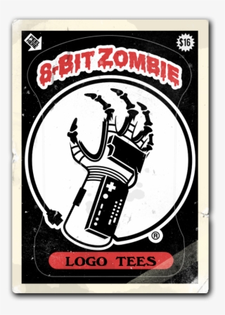 Tees And Tanks Featuring The 8-bit Zombie Powerglove - 8 Bit Zombie #4674326
