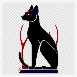 Dog Clipart Whiskers Egyptian Mau Black Cat - Png Egyptian Eye #4674777