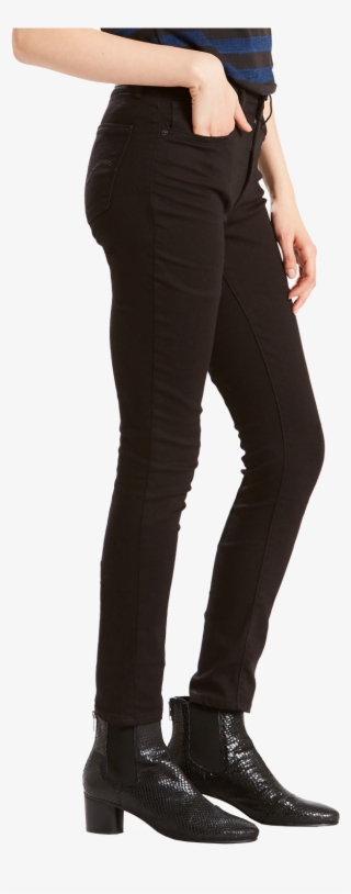 Levis Jeans High Rise Skinny Black Sheep Seitenansicht - Levi Strauss & Co. #4676629