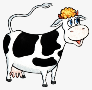 Vaca Animada Png - Корова Для Детей #4677536