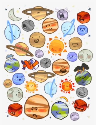 Picture Library Solar System Sticker - Solar System Sticker #4678698