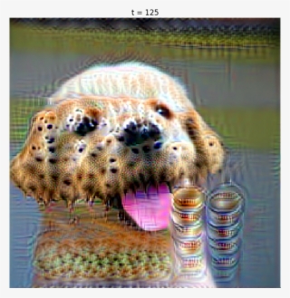 Original Image, Deep Dream At 75, Deep Dream At 100, - Dog Bamboozled Meme #4680623