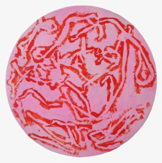 Spraypaint And Acrylic On Canvas - Circle #4682146