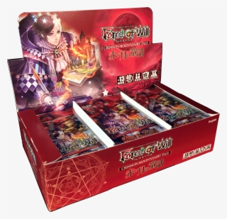 Force Of Will G1 Booster Display Crimson's Moon Fairy #4682430