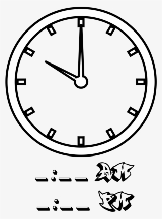 Open - Clock Coloring Book #4683445