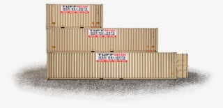 Stack Of 20 40 And 45 Foot Shipping Containers - Shipping Container #4684751