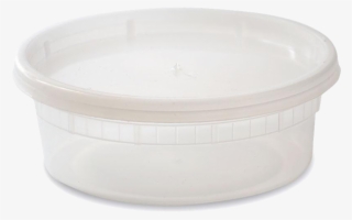8 Oz Plastic Soup Container - Bowl #4685015