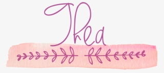 Logo Thea Transparent #4686666