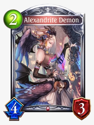 Unevolved Alexandrite Demon Evolved Alexandrite Demon - Shadowverse Cards #4689857