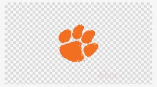 Clemson Tiger Paw Gif Clipart Clemson Tigers Football - Clemson Tigers Beverage Napkins (20) #4690141