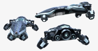 Futuristic Spaceship - Model Car #4690530