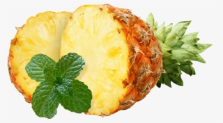 Abacaxi Com Hortelã Png - Fruta Abacaxi Com Hortela #4690602