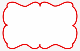 Red Frame Blank Labels, Frames, Step By Step Drawing, - Put First Things First 7 Habit #4692197