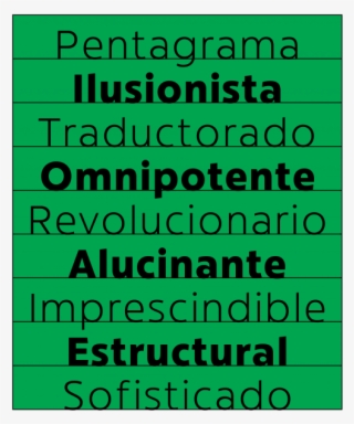 Light, Regular, Medium, Bold - Poster #4692459