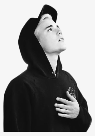 Justin Bieber Black & White Png Image - Justin Bieber Black And White #4692460