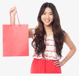 Women Shopping Png Image - Woman Shopping Bag Png #4692901