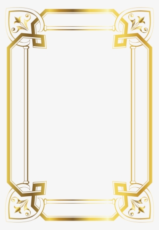 Фотки Printable Frames, Corner Designs, Frame Background, - Пнг Рамки Золотистые #4693321