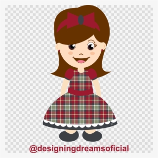 Download Menina Sao Joao Png Clipart Alban Hefin Festa - Mascotinha Caipira Png #4693590