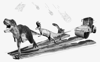 We're Agile With A Capital “a” - Sešit Školní Bezdřevý 512 Dinosaurus #4695953