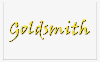 Goldsmith Sales - Calligraphy #4696326