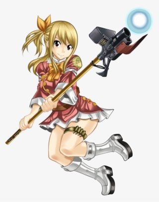 795 Images About Natsu Et Lucy On We Heart It - Fairy Tail Girl Png #4696611