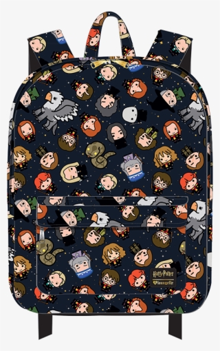 Harry Potter Apparel Harry Potter Chibi Print Backpack - Loungefly Harry Potter Backpack #4697346