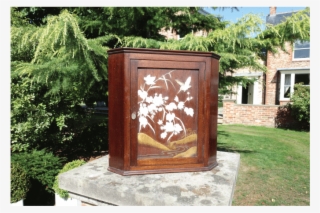 Antique Corner Cabinet - Plywood #4698488