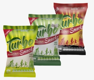 Snacks Plantain Authentic Organics - Turbo Plantain Snacks 45g #4698681