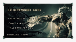 Diablo 3 Rift Grift Runs - Archangel In Armor #4699717