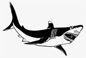 Bull Shark Clipart Jaws - Great White Shark Clip Art #470062