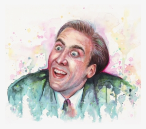 Click And Drag To Re-position The Image, If Desired - Nicolas Cage Painting #470088