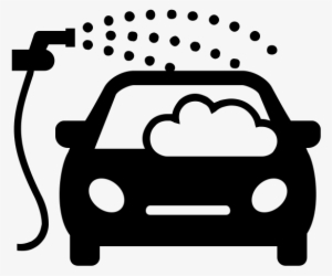 28 Collection Of Car Wash Clipart Black And White - Car Wash Icon Png #470263