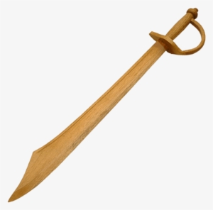 Large Wooden Pirate Sword - Wooden - Free Transparent PNG Download - PNGkey
