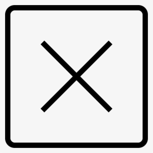 Essential Light Close Square Comments - Transparent Blank Square Png #470572