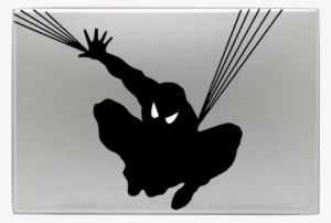 Spiderman Web With Glowing Eye Decal Sticker For Macbook - Spiderman Png #470590 Spiderman Web With Glowing Eye Decal Sticker For Macbook - Spiderman Png #470590