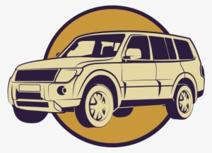 Car Repair Shop, Car Wash, Gas Station And Convenience - Vetor De Carro Suv #471023