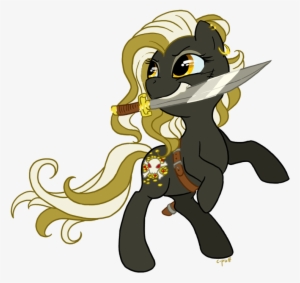 C-puff, Coin, Oc, Oc Only, Pirate, Safe, Solo, Sword - Mlp Pirate Oc #471087