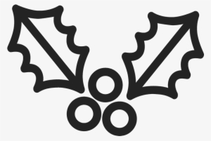 Holly & Berries Rubber Stamp - Rubber Stamping #471485