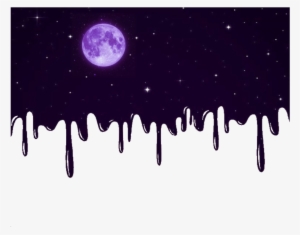 Ftestickers Background Night Stars Supermoon - Bts #471535