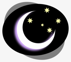 Night Clipart - Moon Night Clipart #471950