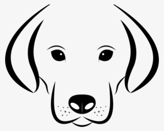 Dog Face Clipart Black And White Free Download Best - Dog Face Black And White Clip Art #472248