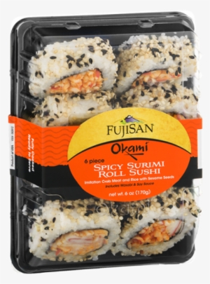 Fujisan Okami Spicy Surimi Roll Sushi - 6 Piece #472466