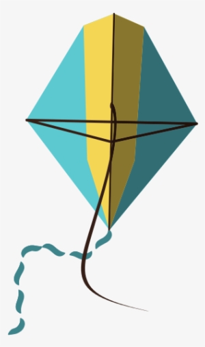 Beautiful Flying Kite Isolated Icon - Illustration #472662